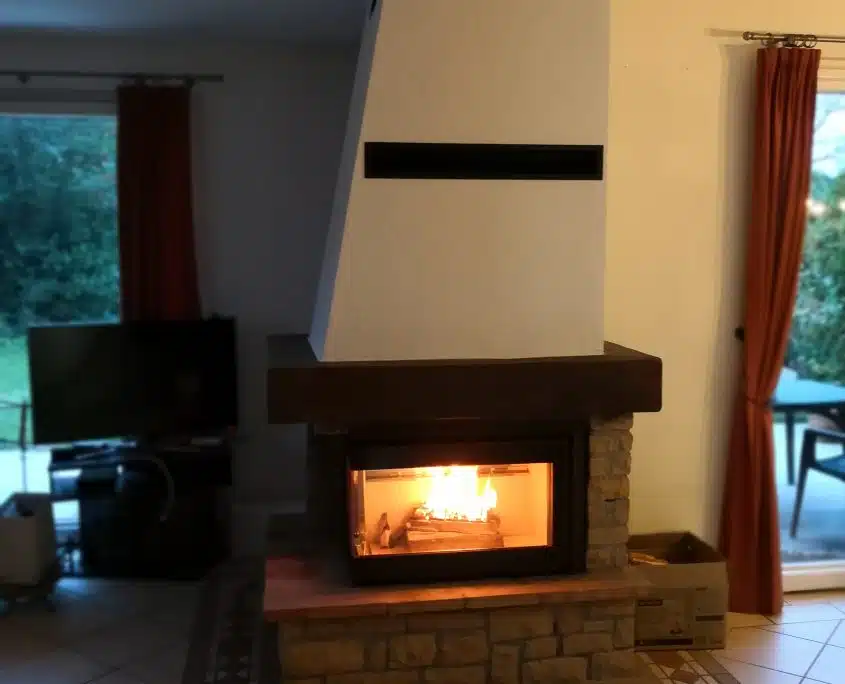 Insert à bois Jidé à Bernex (Suisse)