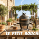 Le Petit Bouchon, barbecue de la marque Kamado - visuel sur une table provençale