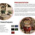 Le Nomade, barbecue de la marque Kamado - présentation et caractéristiques